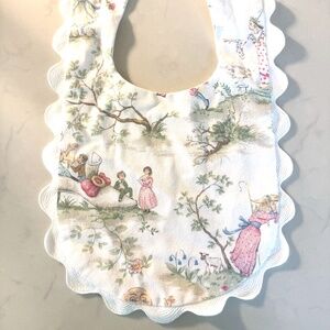Caitlin Wilson Mother Goose Baby Bib